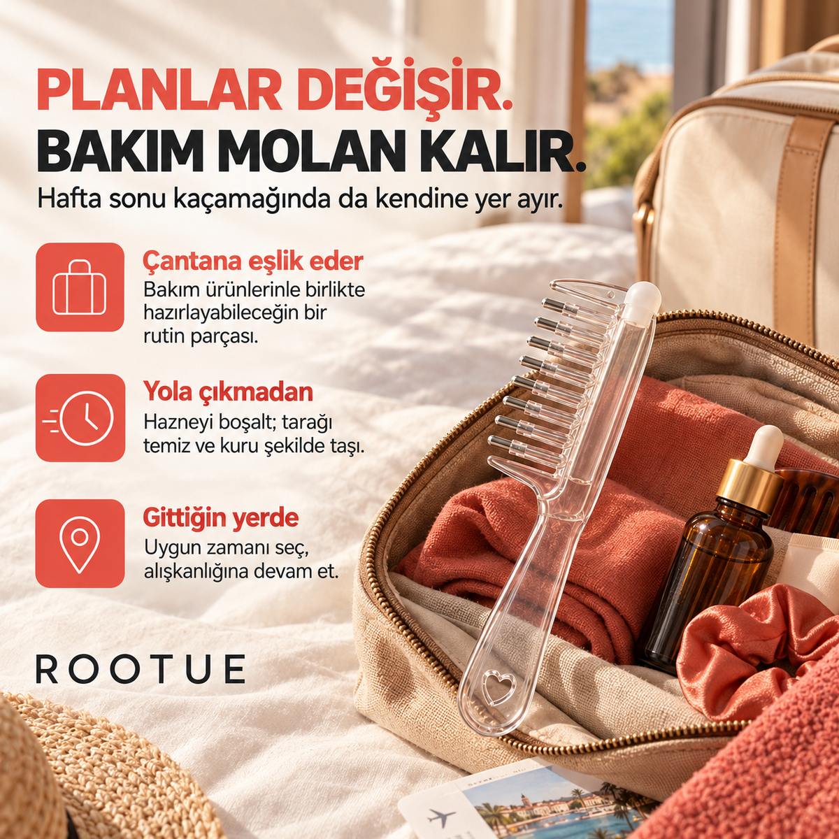 Rootue Kök Serum Tarağı