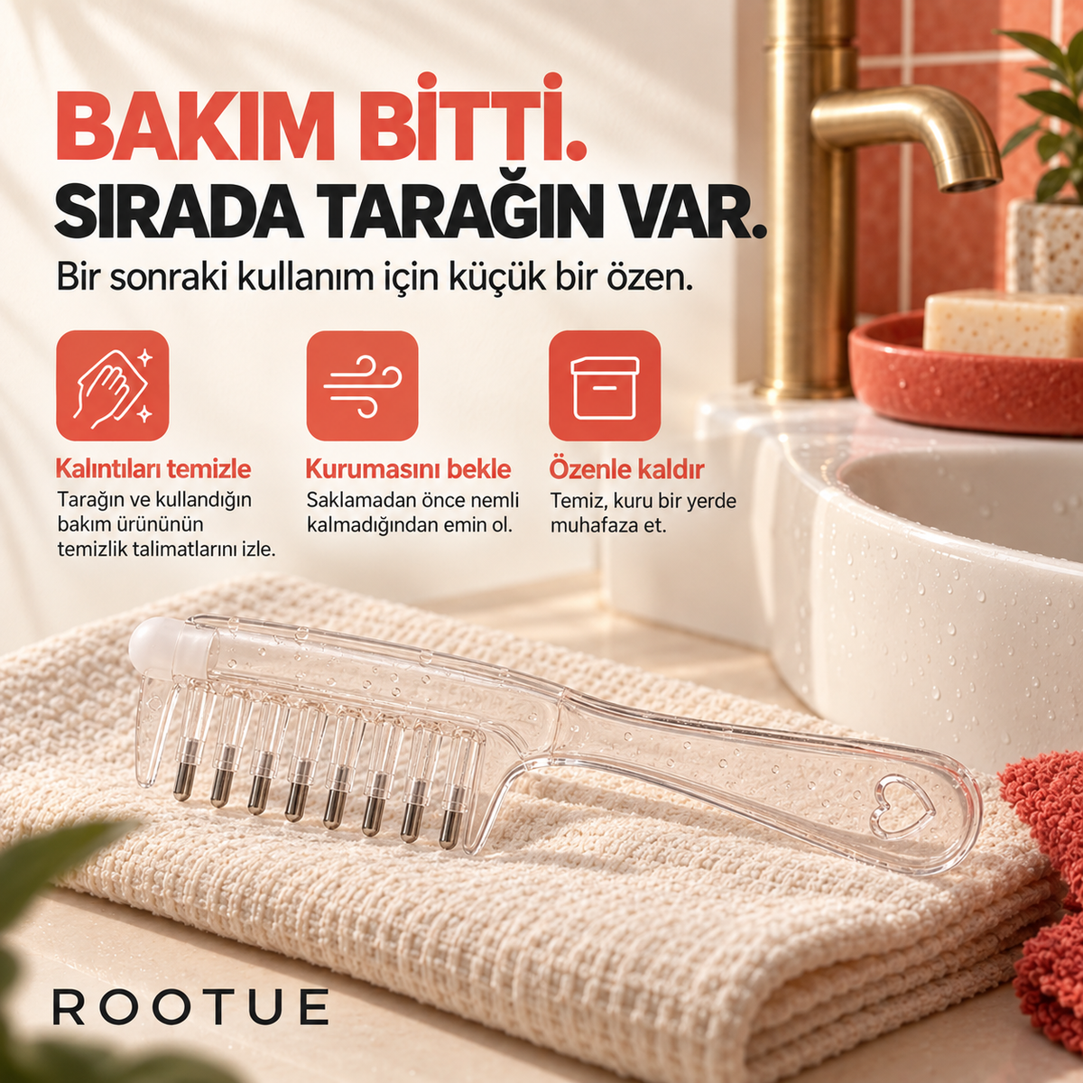 Rootue Kök Serum Tarağı